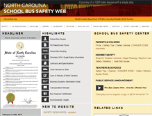 Tablet Screenshot of ncbussafety.org